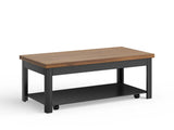 Essex - Coffee Table - Black, Whiskey - Furniture Home Direct