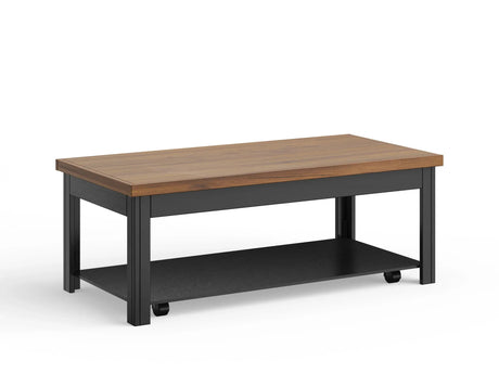 Essex - Coffee Table - Black, Whiskey - Furniture Home Direct