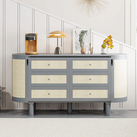 Murphy Bed With Hidden Storage & Modern Woven Design - Furniture Home Direct