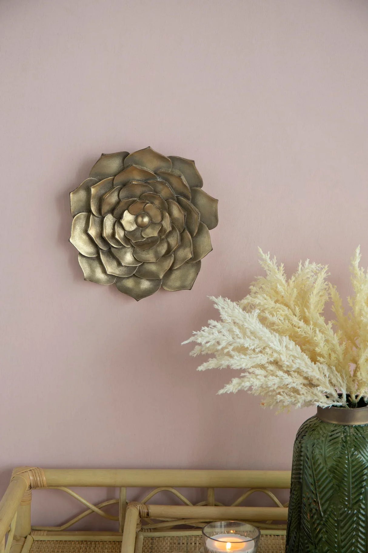 Succulent Wall Plaque Resin - Furniture Home Direct
