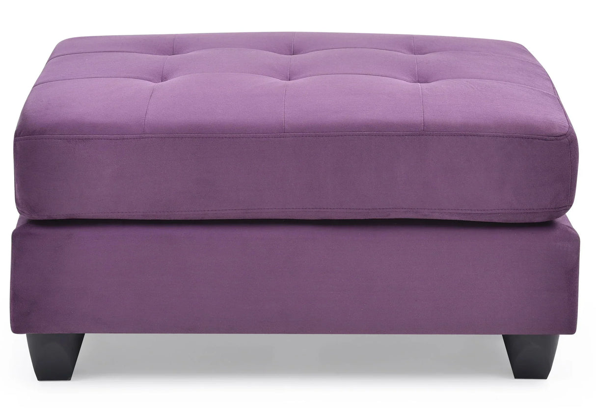 Chic Contemporary Ottoman - Furniture Home Direct