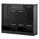 Sleek And Modern Shoe Cabinet With Adjustable Shelves, Space Saving Design