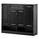 Sleek And Modern Shoe Cabinet With Adjustable Shelves, Space Saving Design