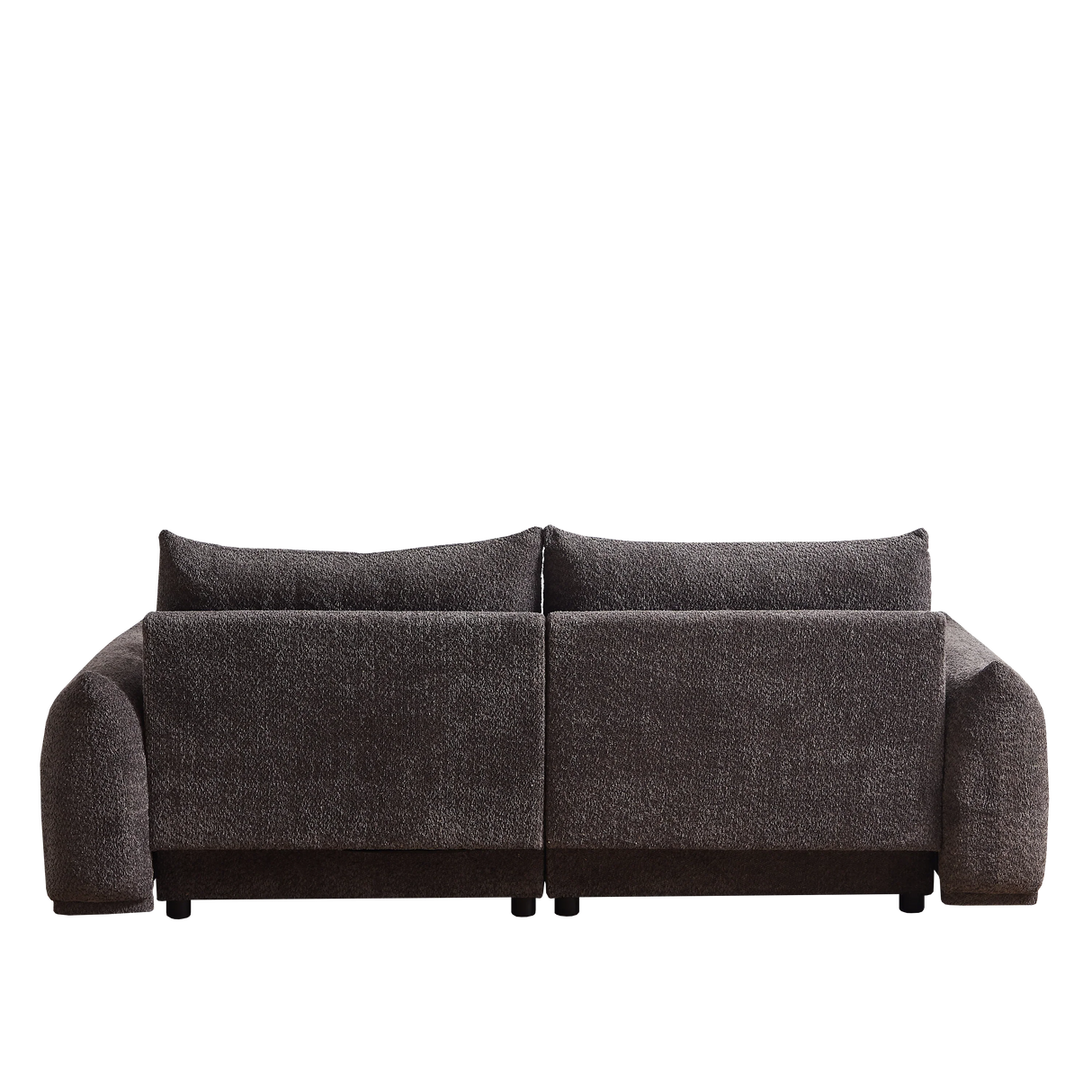 2 Piece Living Room Set with Throw Pillows - Gray - Furniture Home Direct