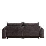 2 Piece Living Room Set with Throw Pillows - Gray - Furniture Home Direct