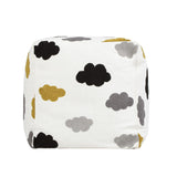 Pouf Luxury Oversized Bean Bag Cube Ottoman - Furniture Home Direct
