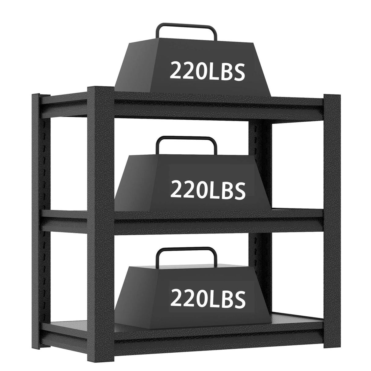 Stylish Metal Aquarium Stand For 20 - 30 Gallon Tanks, 3 Tier Adjustable Shelf - Furniture Home Direct