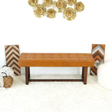 Cameron - Bench - Brown / Tan - Furniture Home Direct