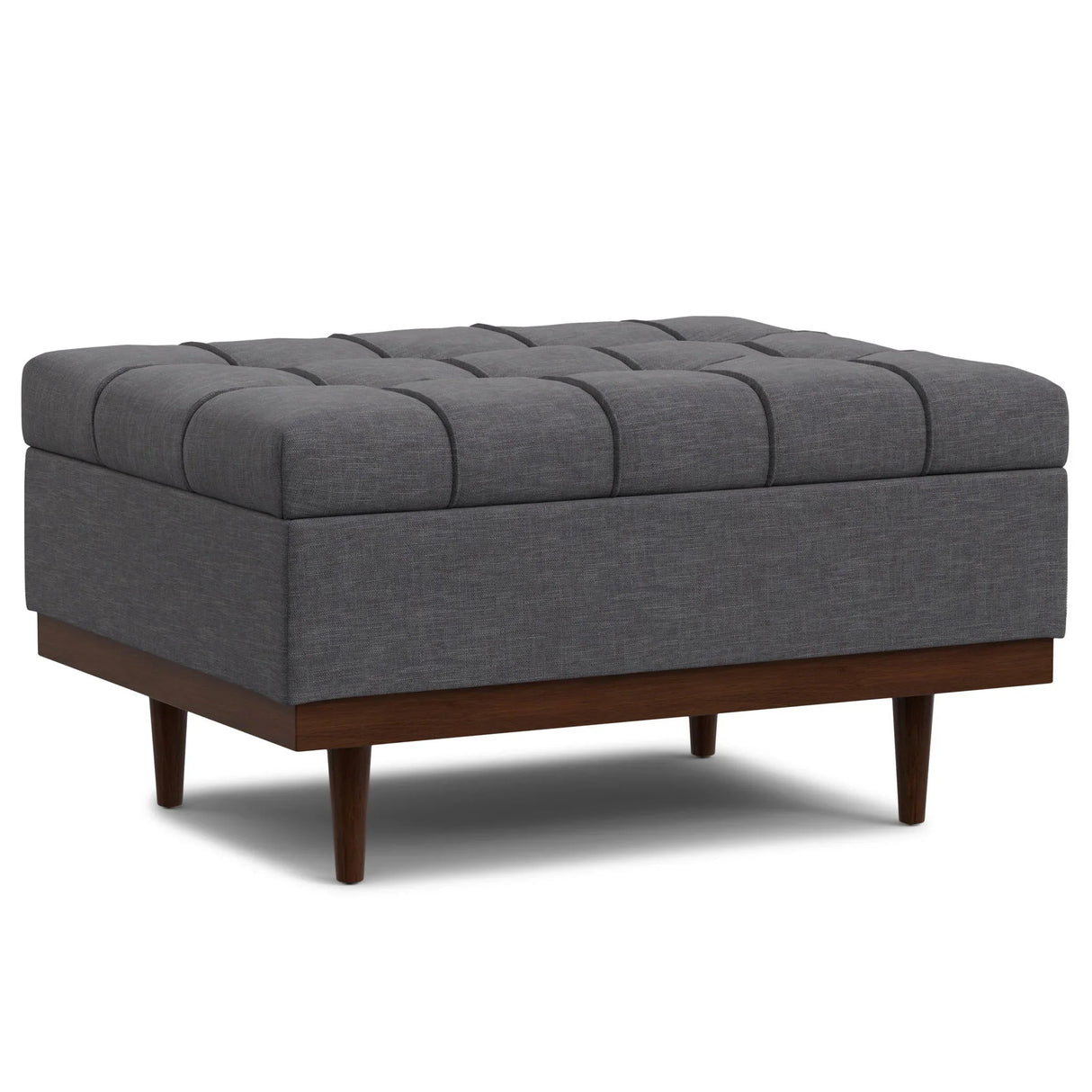 Mariah - Upholstered Lift Top Table Storage Ottoman - Furniture Home Direct