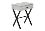 Accent Side X Table, Storage Drawer, Contemporary & Modern - Furniture Home Direct