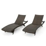 Wicker Chaise Lounge - Furniture Home Direct