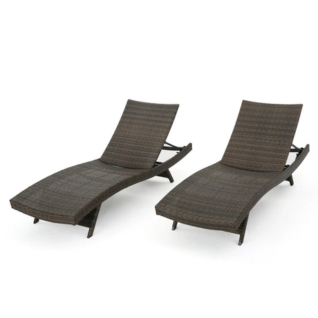 Wicker Chaise Lounge - Furniture Home Direct