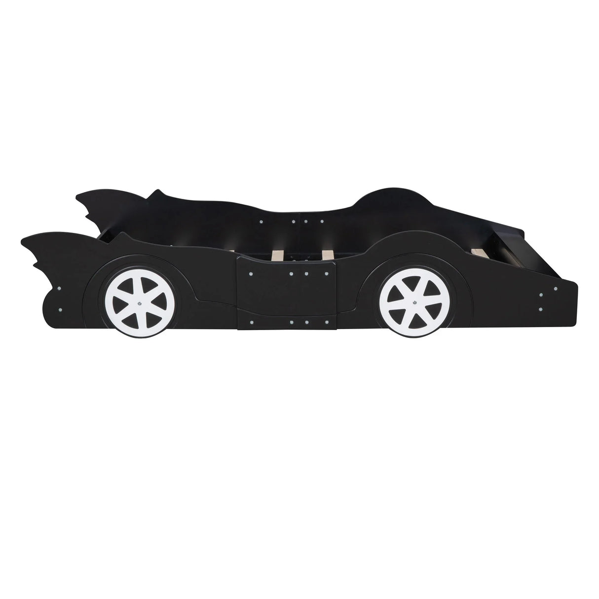 Race Car Shaped Platform Bed & Wheels - Furniture Home Direct