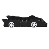 Race Car Shaped Platform Bed & Wheels - Furniture Home Direct