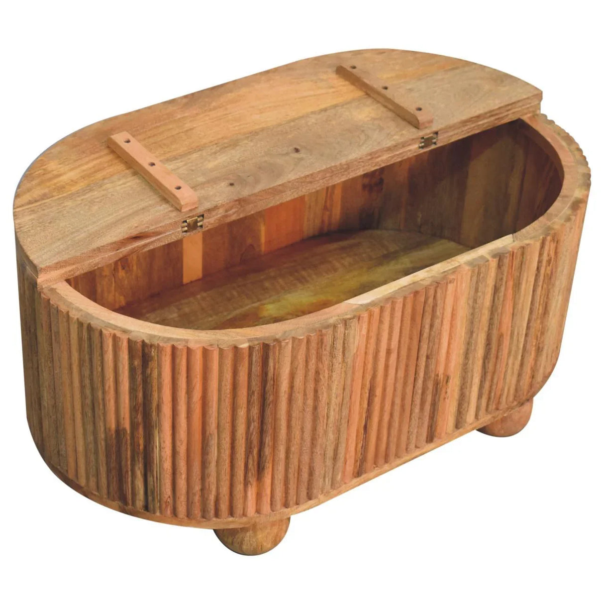 Soba - Ball Lid Up Coffee Table - Oak - Furniture Home Direct