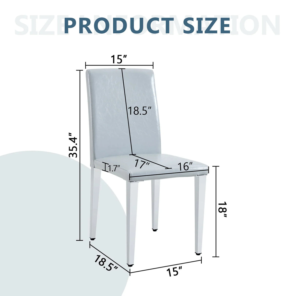 Simple And Versatile Dining Chairs With Metal Legs - Furniture Home Direct