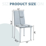 Simple And Versatile Dining Chairs With Metal Legs - Furniture Home Direct