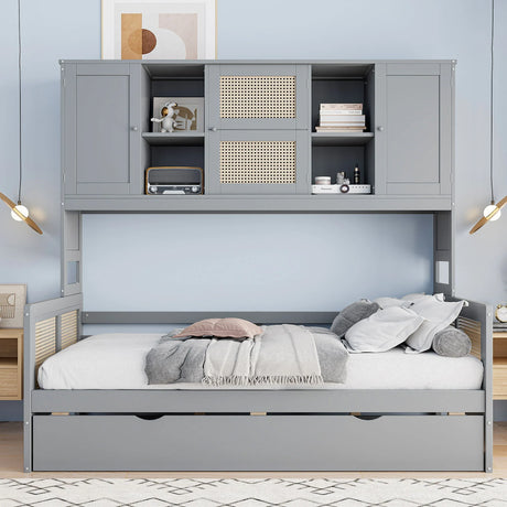 Daybed And All In One Cabinet And Shelf - Furniture Home Direct