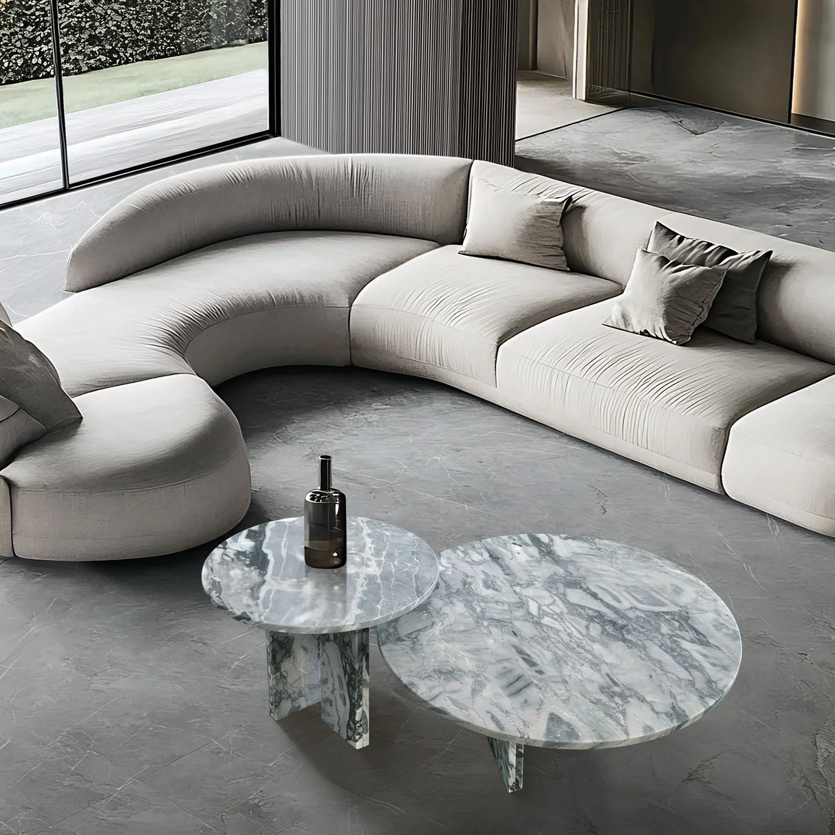 Elegant Coffee Duo Table Set - Furniture Home Direct