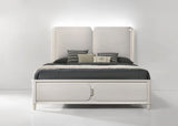Laveda - Boucle Bed With LED - Furniture Home Direct