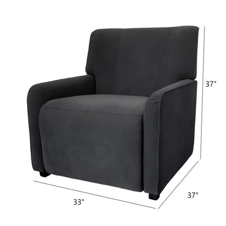 Stylish Recliner Chair - Gray - Furniture Home Direct