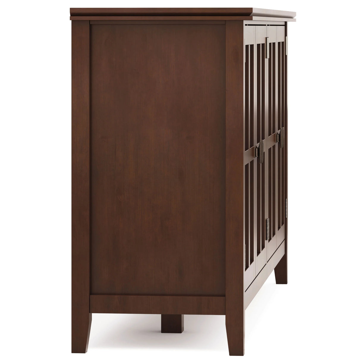 Artisan - Handcrafted Wide 4 Door Storage Cabinet - Furniture Home Direct