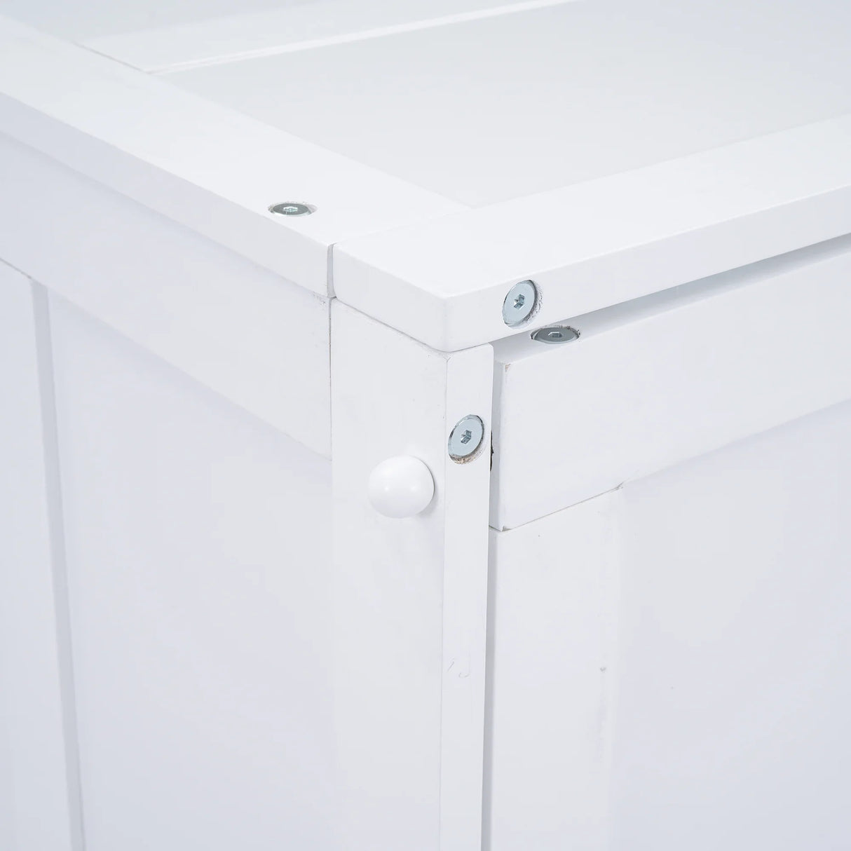 Modern Cabinet Bed With Desk and Storage - Queen Size - Furniture Home Direct