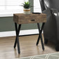 Accent Side X Table, Storage Drawer, Contemporary & Modern - Furniture Home Direct