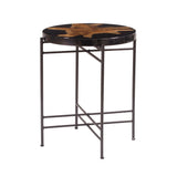 Side Table - Black / Brown - Furniture Home Direct