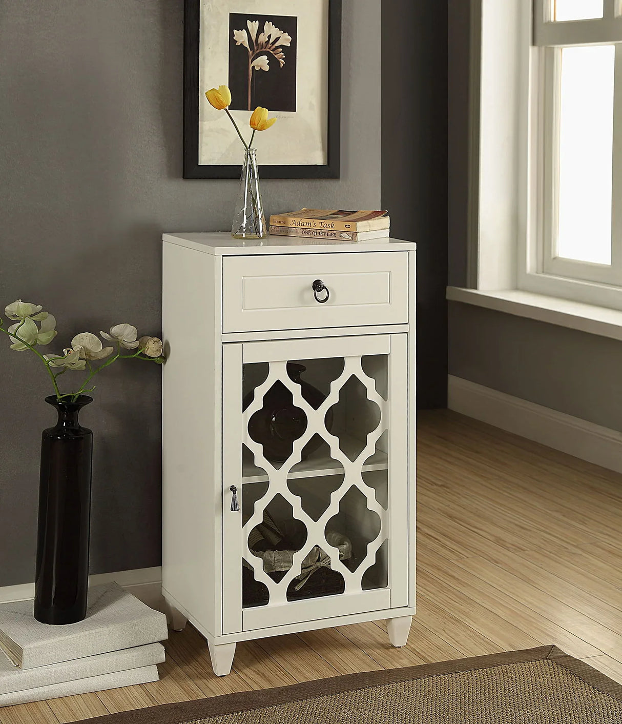 Ceara - Accent Table - White - Furniture Home Direct