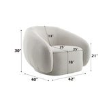 Isabel - Chair With Swivel Base - Furniture Home Direct