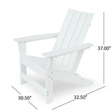 Enigmara - Outdoor High Density Resin Adirondack Chair