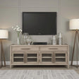 Cypress Lane - TV Stand Console - White Oak - Furniture Home Direct