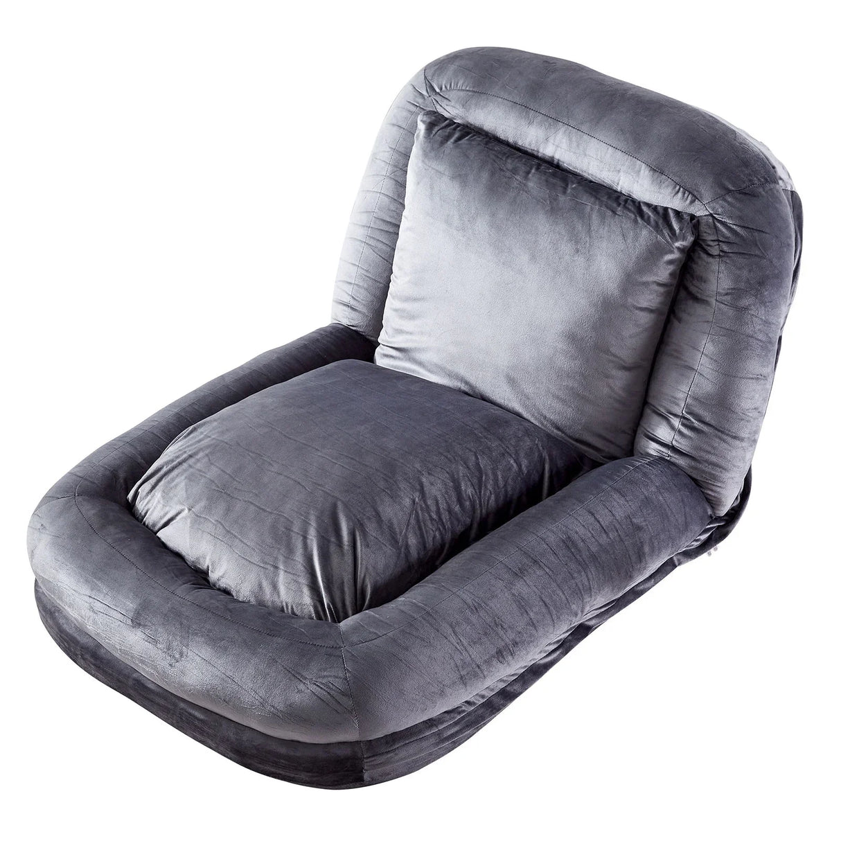 Contemporary Folding Sofa Chair With 5 Adjustable Positions For Gaming, Meditation, And Relaxation - Furniture Home Direct