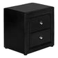 Nightstand, Storage Drawer Versatile Use, Upholstered, Transitional - Furniture Home Direct