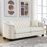 Sofa And Loveseat - Beige - Furniture Home Direct