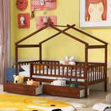 House Bed With 2 Drawers - Furniture Home Direct