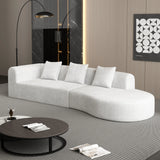Modular Stationary Sofa - White - Furniture Home Direct