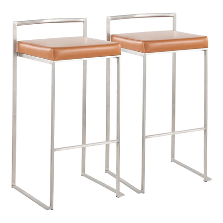 Fuji - Contemporary Stackable Design Barstool - Furniture Home Direct
