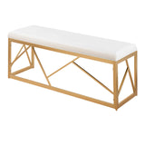 Folia - Glam Bench - Furniture Home Direct