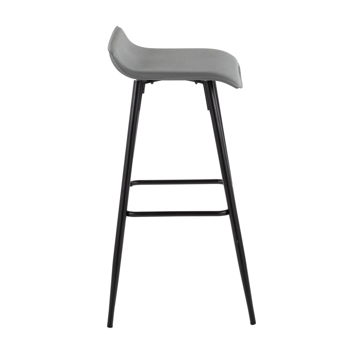 Ale - Contemporary Fixed-Height Bar Stool (Set of 2) - Furniture Home Direct