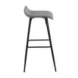Ale - Contemporary Fixed-Height Bar Stool (Set of 2) - Furniture Home Direct
