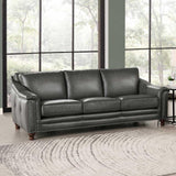 Belfast - Top Grain Leather Sofa Couch - Furniture Home Direct