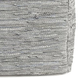 Fredrik - Handcrafted Square Pouf - Furniture Home Direct