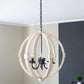 Chandelier, Hanging Light Fixture With Adjustable Chain For Kitchen, Bulb Not Included - Furniture Home Direct