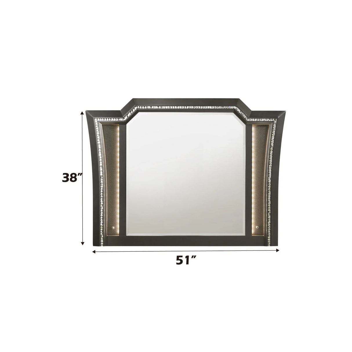 Kaitlyn - Mirror With LED - Furniture Home Direct