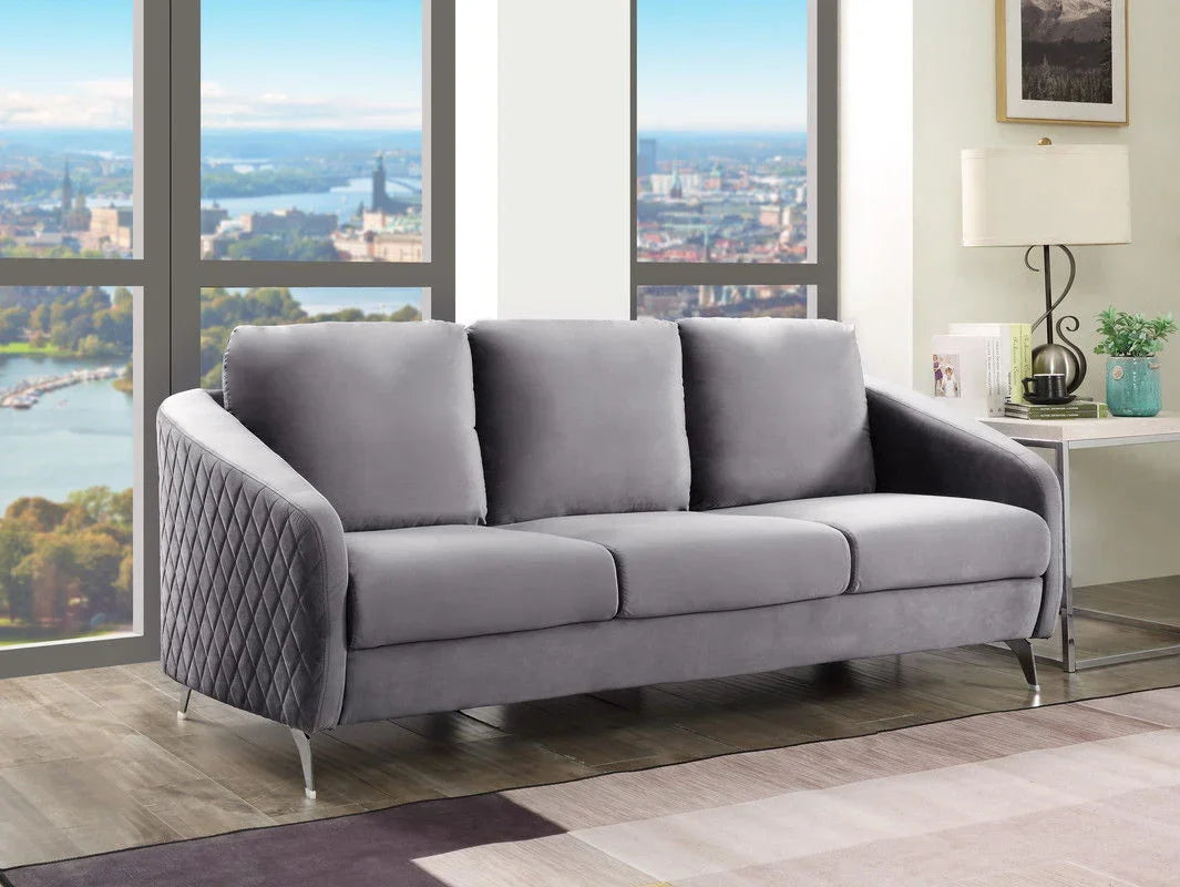 Sofia - Velvet Modern Chic Sofa Couch - Furniture Home Direct