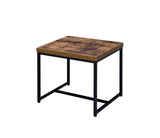 Bob - End Table - Weathered Oak / Black - Furniture Home Direct