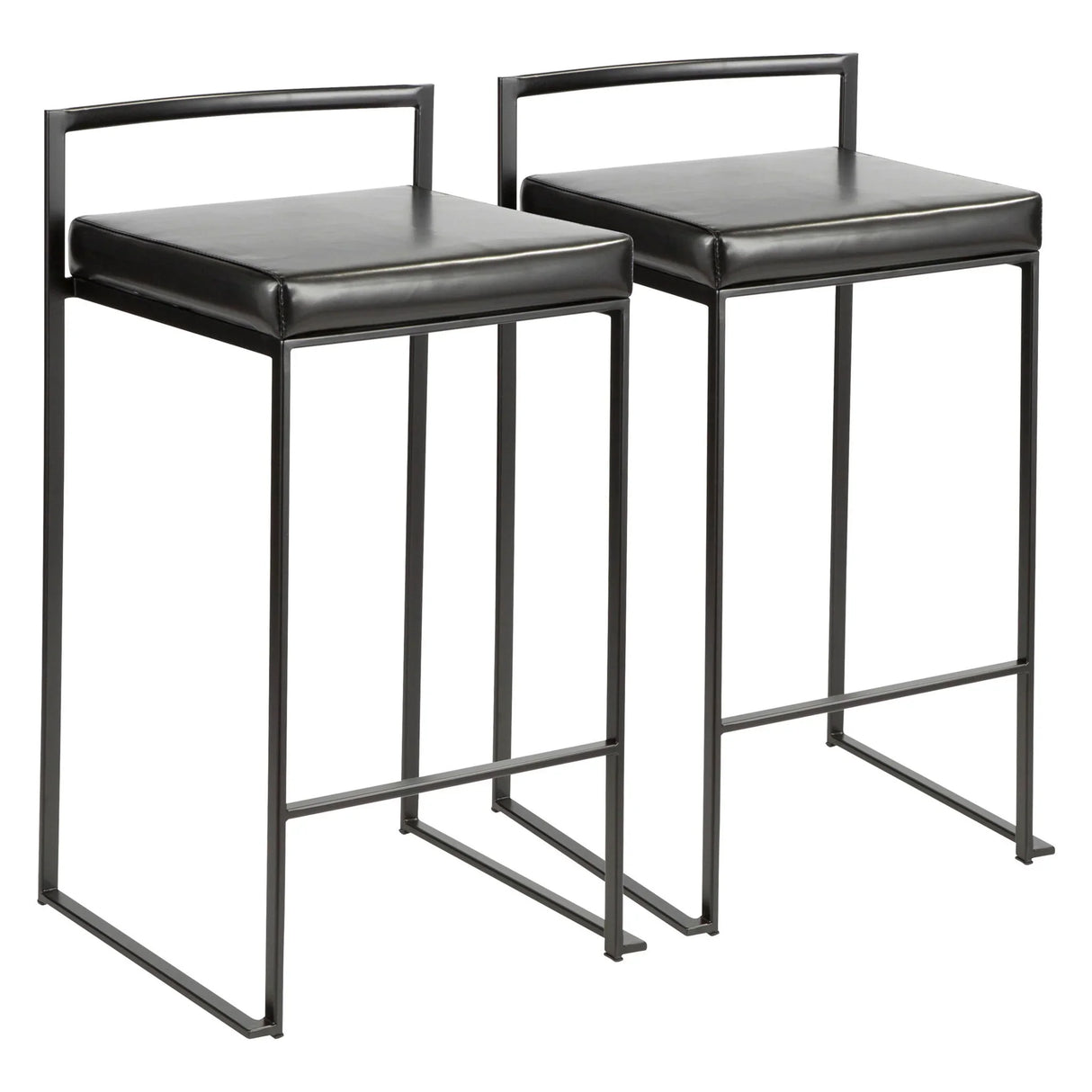 Fuji - Contemporary Style Stackable Counter Stool - Furniture Home Direct