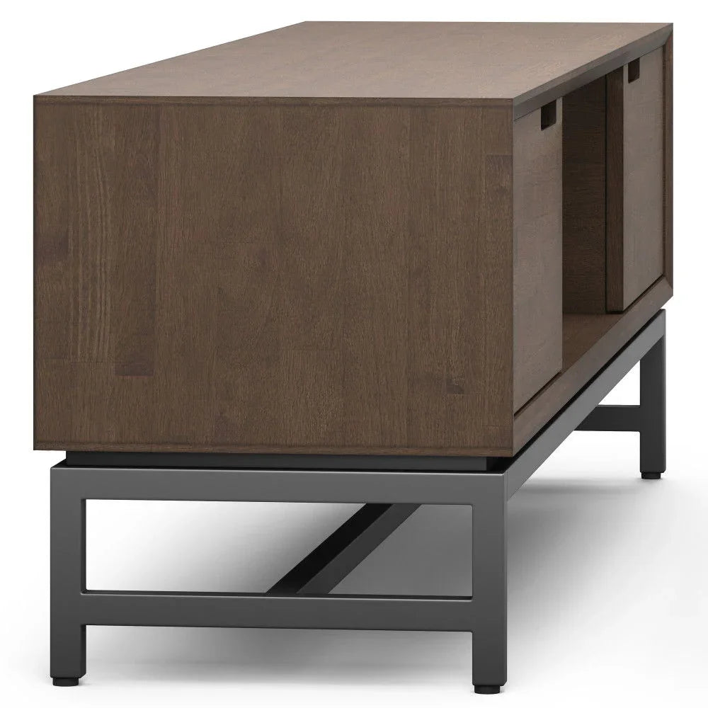 Banting - Low TV Stand - Walnut Brown - Furniture Home Direct